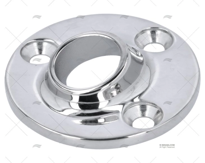 BASE RONDE INOX SOUDABLE 22mm 60º