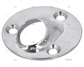 SS WELDABLE ROUND BASE 22mm 60º