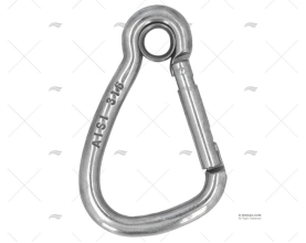 SPRING HOOK WITH RING S.S316 65 KONG KONG