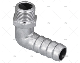 ENTRONQUE INOX 3/8" x 15mm