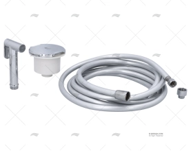 SHOWER SET W/GREY HOSE 4m AND BOX IMNASA