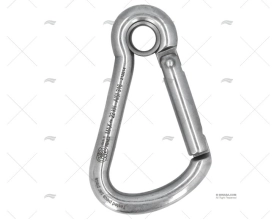 SPRING HOOK WITH RING S.S316 100 KONG KONG