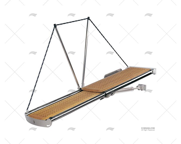 PASSERELLE PI369 2250mm 12V 110Kg INOX BESENZONI