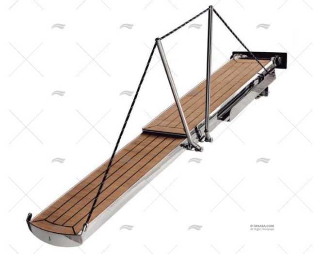 PASSERELLE PI461 2250mm 12V 200Kg INOX BESENZONI