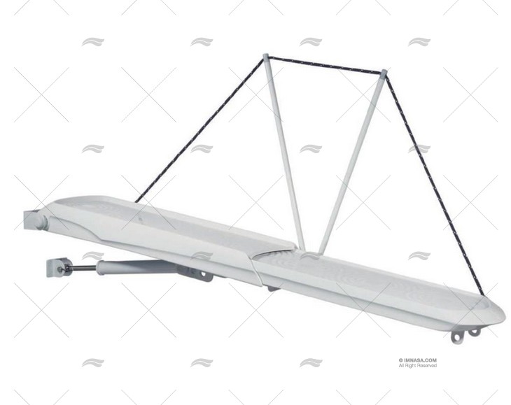 PASSERELLE PI387 2220mm 12V 100Kg BLANC BESENZONI