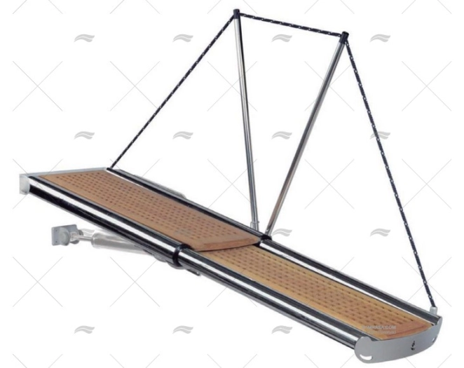 PASSERELLE PI457 2530mm 12V 300Kg INOX BESENZONI