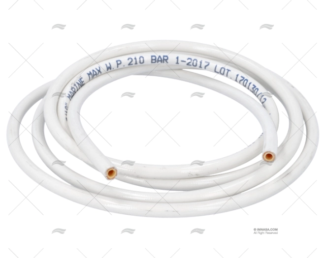 TUBO HIDRAULICO 3/16" R7 BLANCO(ventaxm) BESENZONI