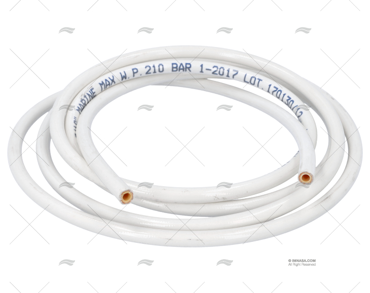 TUYAU HYDRAULIQUE 3/16" R7 BLANC(mt) BESENZONI