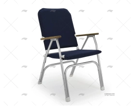 SILLA PLEGABLE DINNER AZUL FORMA