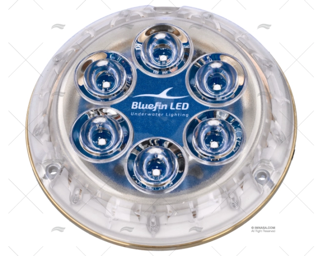 LIGHT PIRANHA P6 BLUE 12V