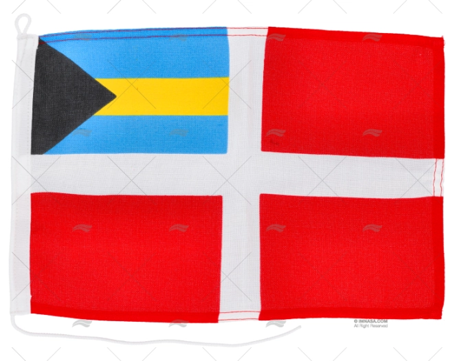 BANDEIRA BAHAMAS MERCANTE 30x 20cm ADRIA BANDIERE