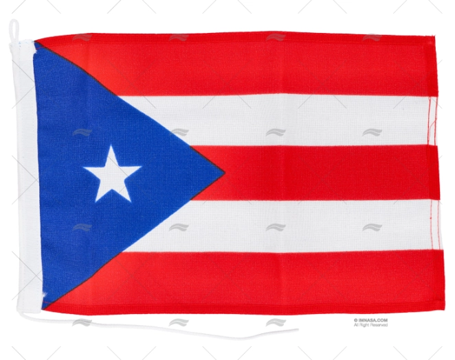 BANDEIRA PORTO RICO 30x 20cm ADRIA BANDIERE