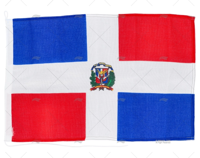 BANDEIRA REPUBLICA DOMINICANA 45x 30cm ADRIA BANDIERE