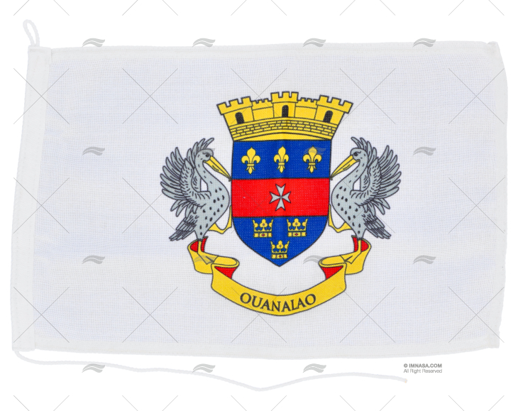 BANDERA SAINT BARTHELEMY 30x 20cm ADRIA BANDIERE