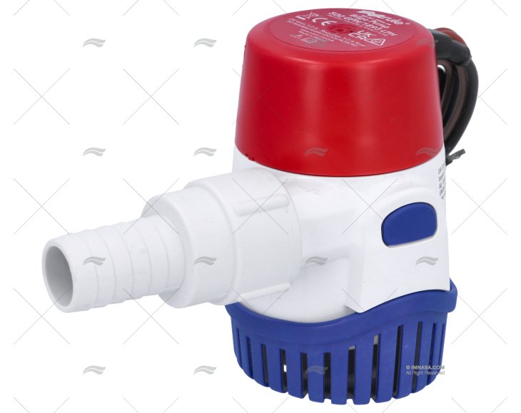 SUBMERSIBLE BILGE PUMP RULE 1890L/H 24V RULE