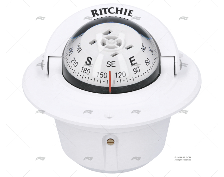 COMPAS EXPLORER F-50W BLANC RITCHIE NAVIGATION