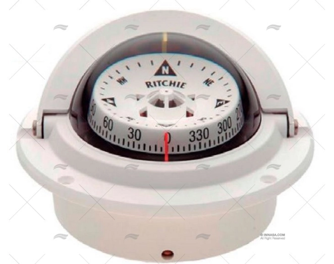 BÚSSOLA VOYAGER F-83W WHITE RITCHIE NAVIGATION