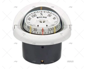 BÚSSOLA HELMSMAN HF-743W WHITE RITCHIE NAVIGATION