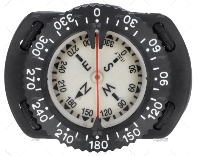 DIVING COMPASS WITH BUNGEE CORD RIVIERA