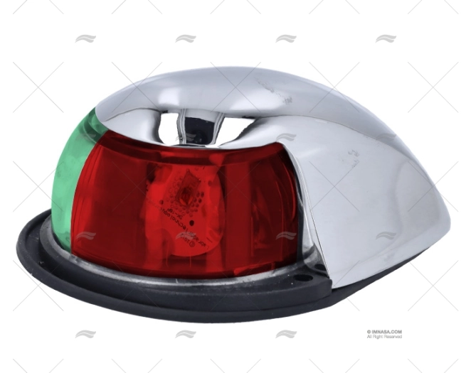 LIGHT PERKO  HORIZ. CHROME LED 12V BI-CO PERKO