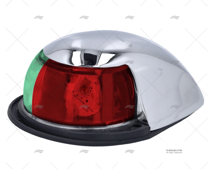 LIGHT PERKO  HORIZ. CHROME LED 12V BI-CO PERKO