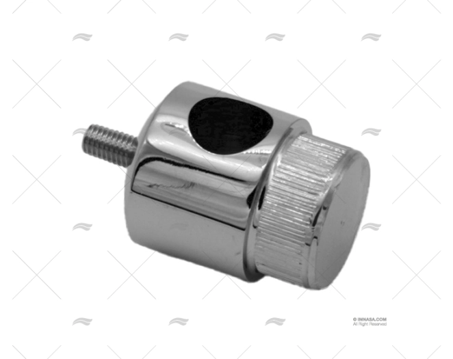 CHROMED CAP END BS 25mm BESENZONI