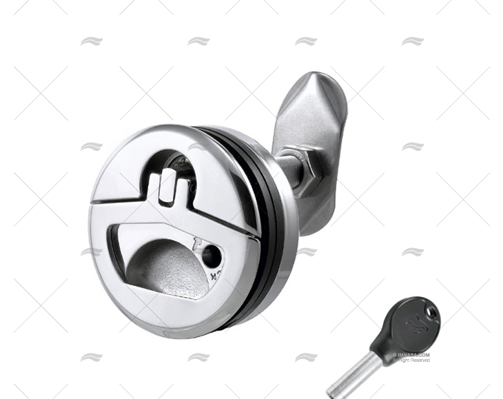 COMPRESSION LATCH W/ LOCK 51mm INOX 316 MARINE TOWN