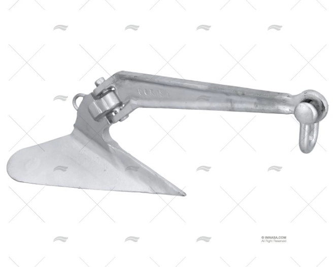 CQR ANCHOR GALVANIZED 6.5kg LEWMAR