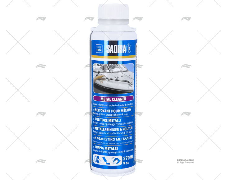 LIMPEZA METAUX MARINE 270ml SADIRA