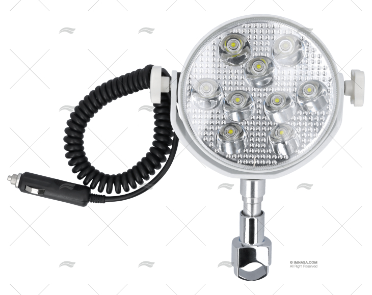 FOCO EXT. MECHERO LED 10-30 UDC PASAMANO