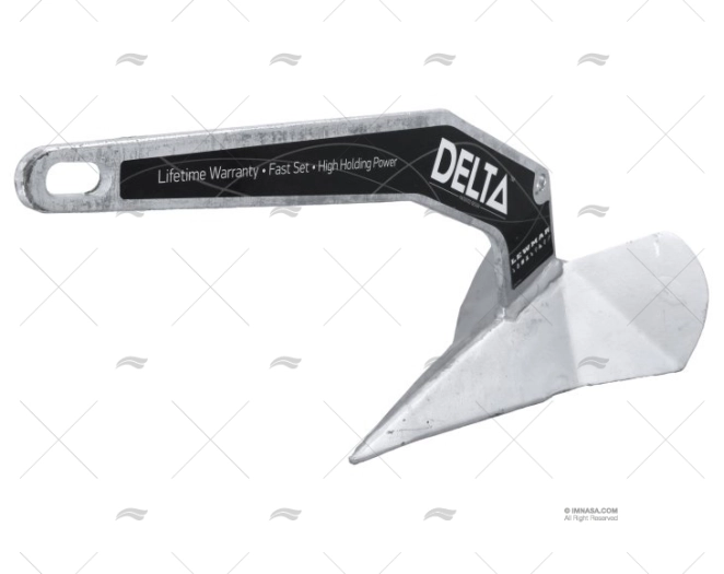 DELTA ANCHOR GALVANIZED 16kg LEWMAR