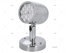 LUZ LECTURA SUPERFICIE INOX LED