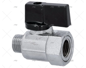 VALVE SPHERIQUE MINI M-H 1/4" GUIDI