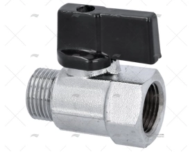 VALVE SPHERIQUE MINI M-H 3/8" GUIDI