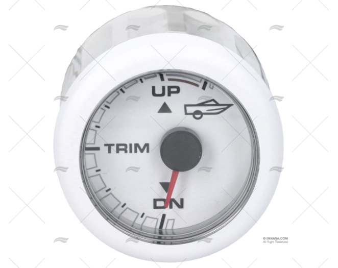 IND. TRIM OL 12V 52mm BLANCO