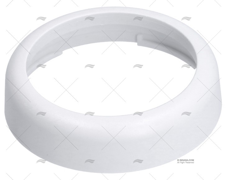 BEZEL ROUND OL WHITE 52mm VDO