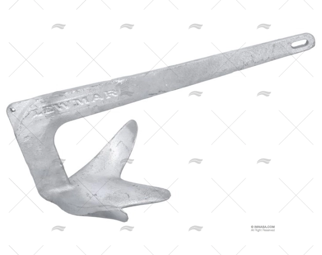 CLAW ANCHOR GALVANIZED 2kg LEWMAR