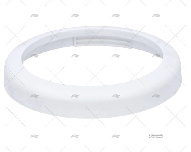 BEZEL ROUND OL WHITE 85mm VDO