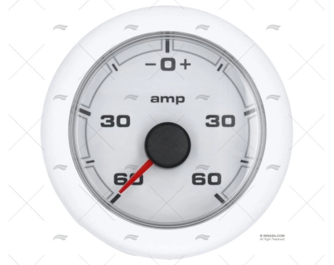 AMPEREMETRE OL 12/24V 60AMP 52mm