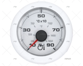 PYROMETRE OL 12/24V 900ºC 52mm BLANC VDO