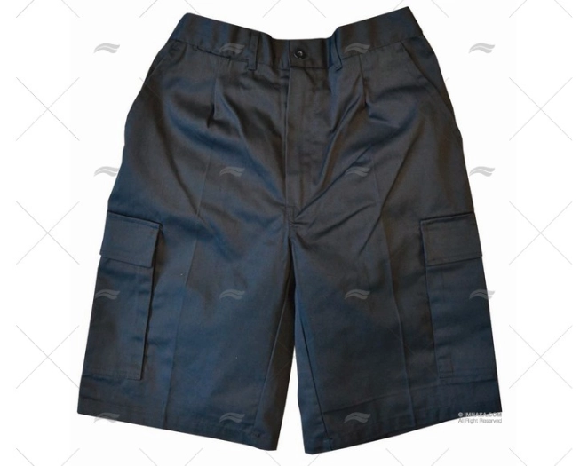 PANTALON CORTO NEGRO TERGAL 240g T-38