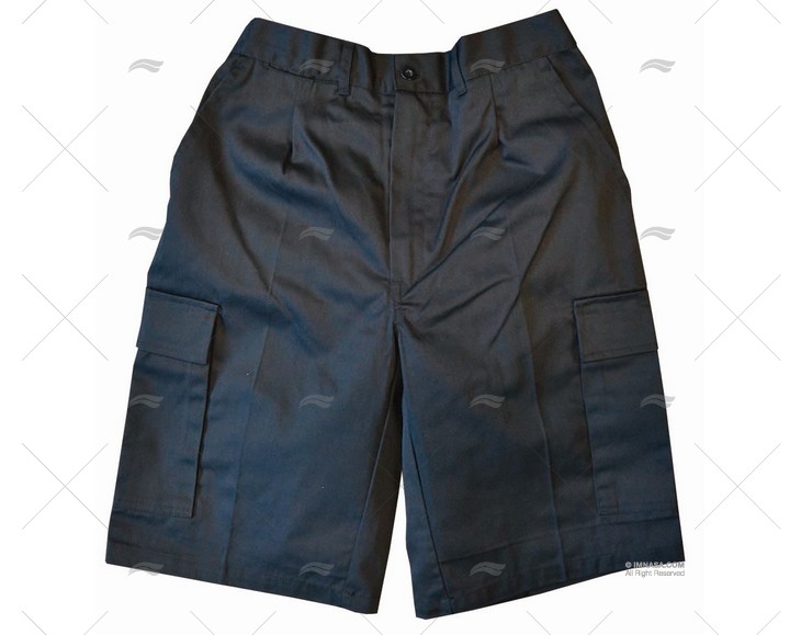 PANTALON CORTO NEGRO TERGAL 240g T-40