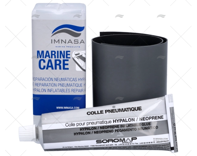 KIT REPARATION PNEUMATIQUE HYPALON GRIS