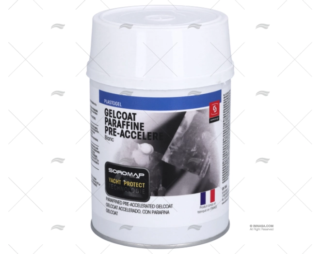 GELCOAT BLANC 750g