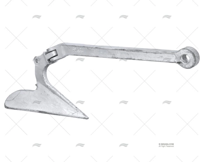 ANCHOR PLOUGH GALVANIZED 9kg