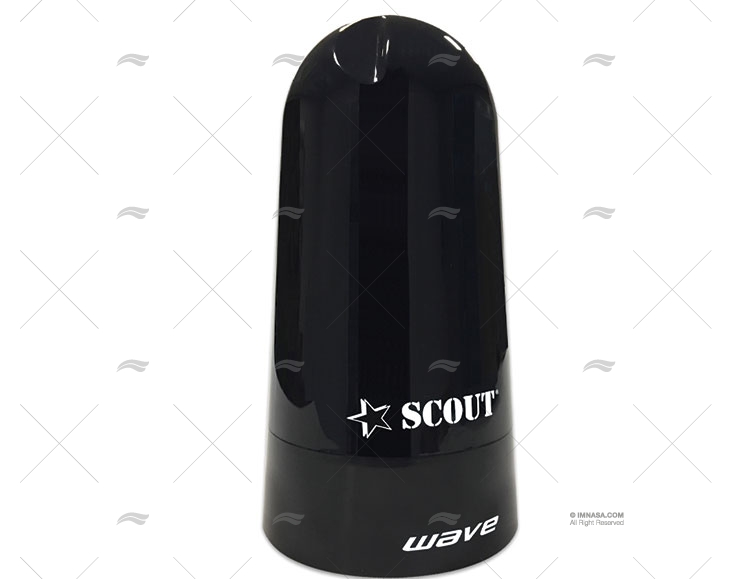 SCOUT WAVE TV ANTENNA BLACK SCOUT