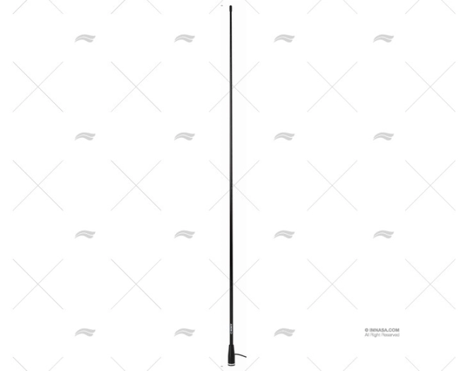 ANTENA VHF 1.50MT 3dB NEGRA SCOUT SCOUT