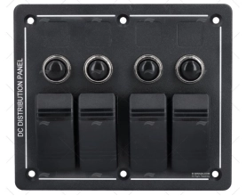 FLAT SWITCH PANEL LED  ON/OFF 4