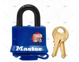 CADEADO 40mm PROTEÇÃO TERMOPLAST(FOGO MASTER LOCK