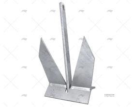 ÂNCORA VERDE GALVANIZADO SÓLIDO 6kg